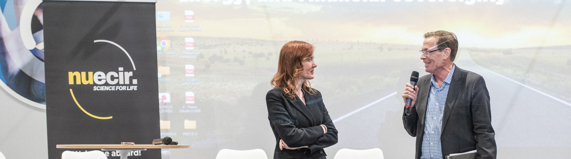 Nuecir roundtable on energy and financial sovereignty with speakers at TRUSTECH