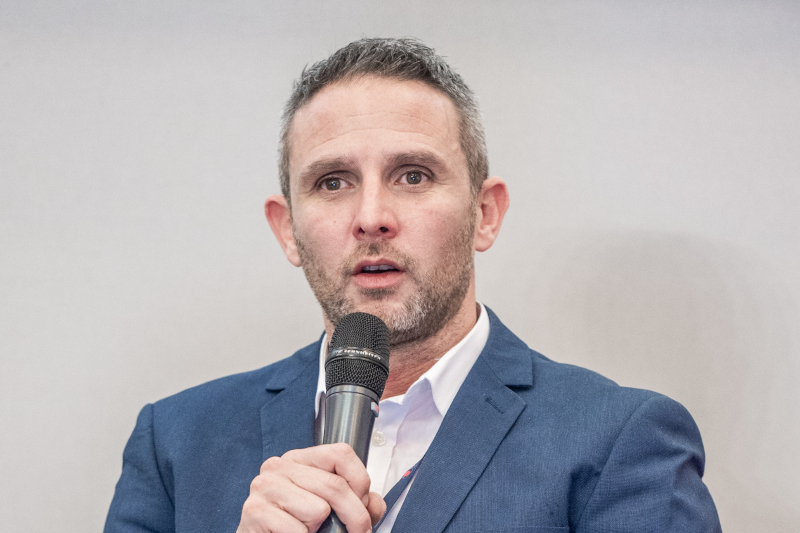 Alexandre LECLERC speaking at trustech 2023