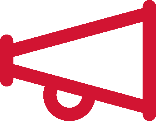 megaphone pictogram