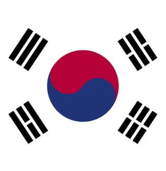 Drapeau de la République de Corée du Sud