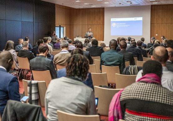 Sommet du SIDI Hub lors de TRUSTECH devant un parterre d'invités